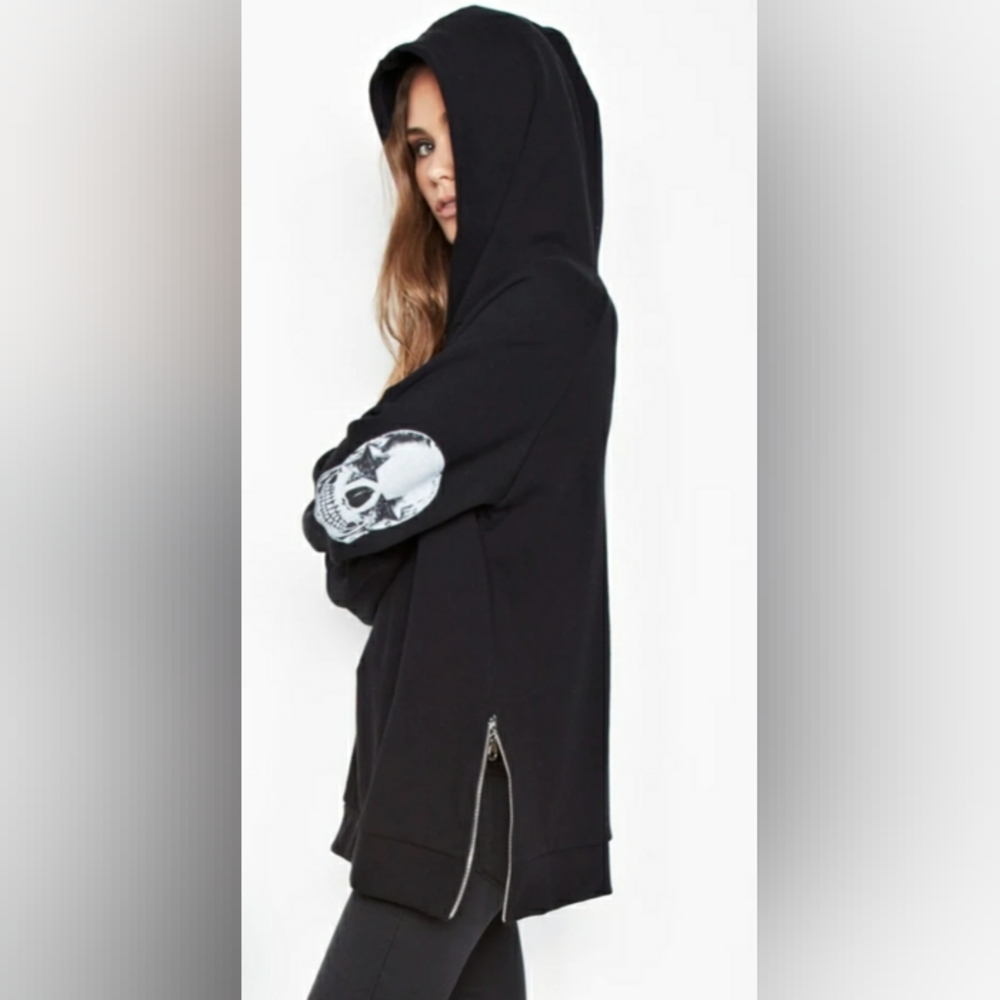 NWOT Lauren Moshi | Sweatshirt | Corbin Star Eye Skull *Original Release*
